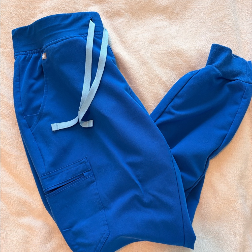 Figs Zamora Royal Blue Scrub Pants